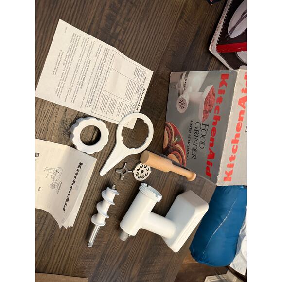 KitchenAid Food Grinder Attachment - For Kitchen Aid Stand Mixer - NEW - Picture 9 of 9